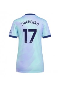 Arsenal Oleksandr Zinchenko #17 Voetbaltruitje 3e tenue Dames 2024-25 Korte Mouw